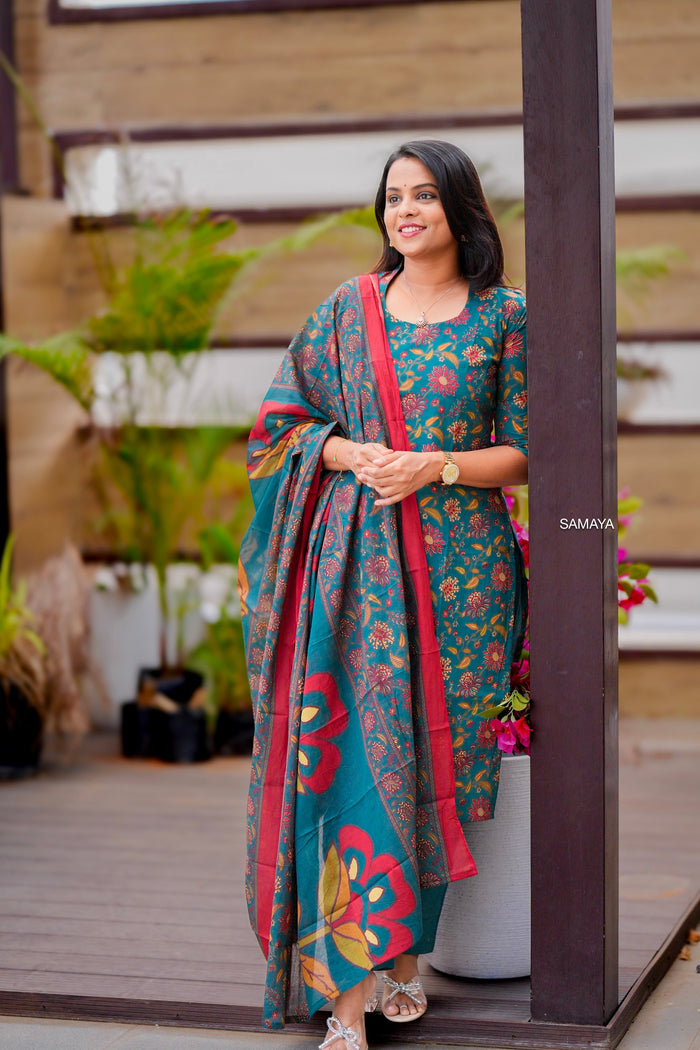 Malli Cotton 3 piece Set with lining