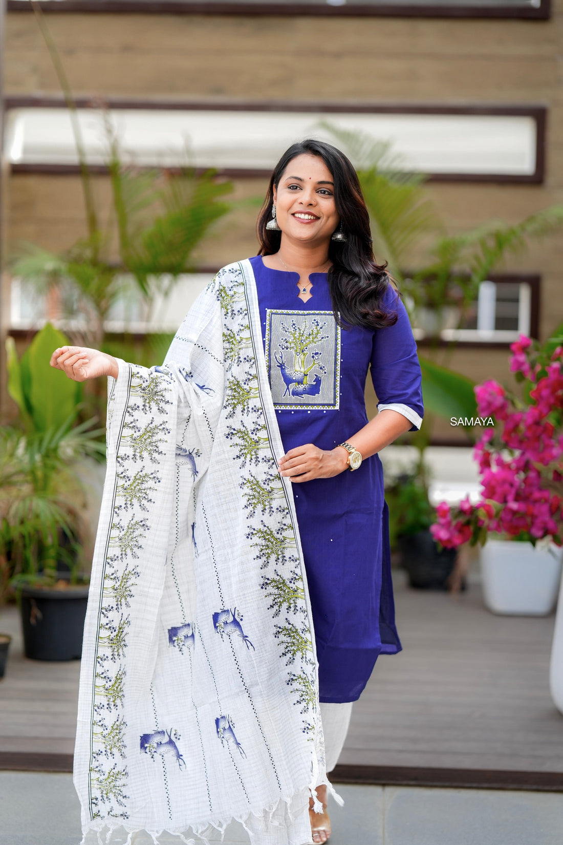 Vaanam cotton 3 piece Set with lining
