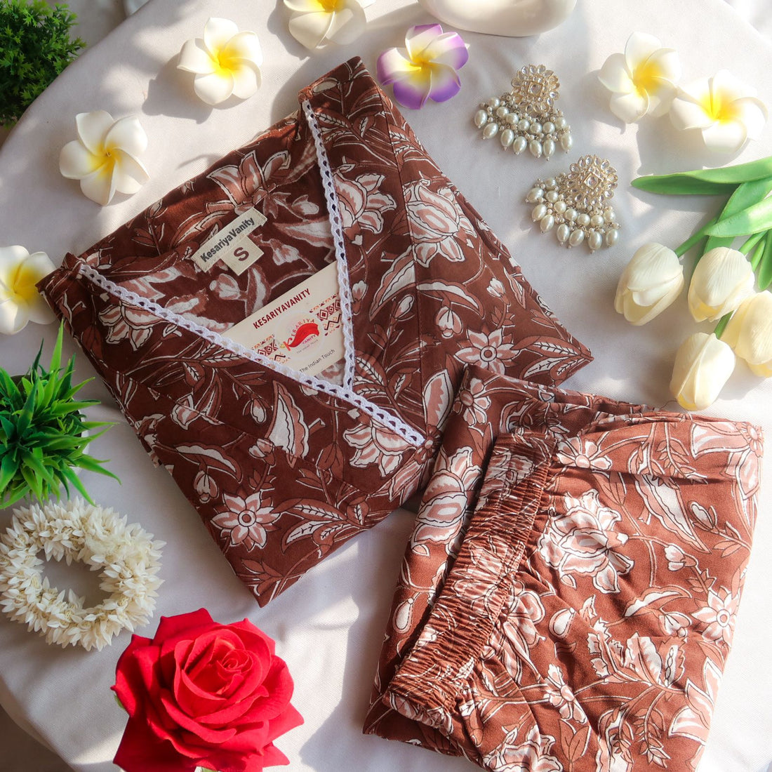 Hazelnut Symphony Suit Set - Sukoon (Slim Fit)
