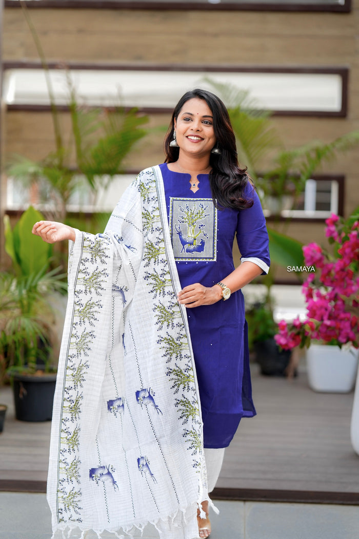 Vaanam cotton  3 piece Set with lining