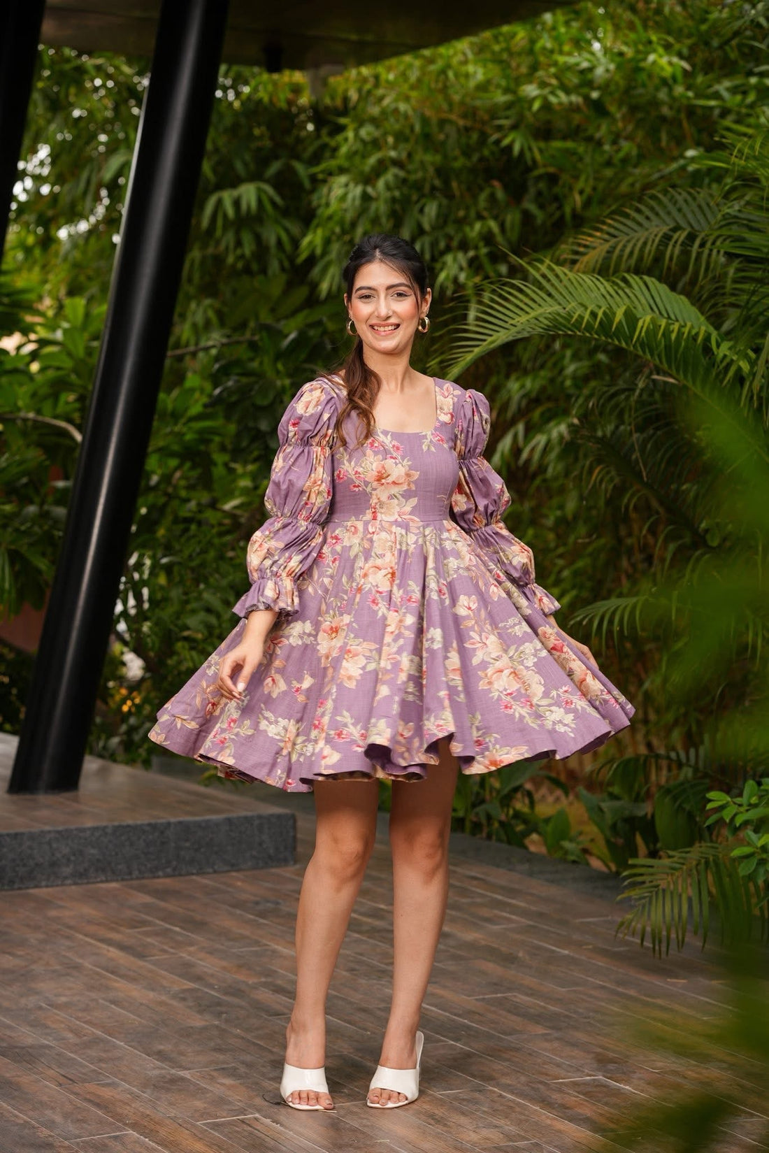 Florique Puff Dress