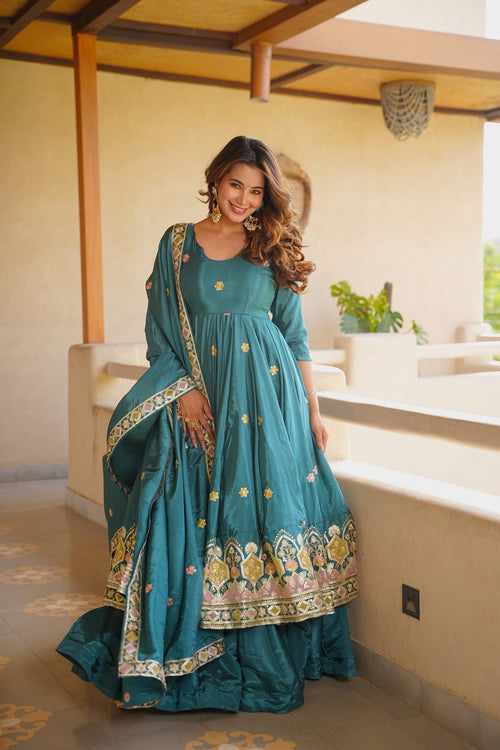 Aaditri Festive Anarkali Suit Set