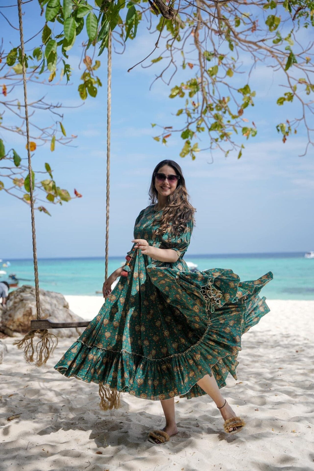 Evergreen Emerald Dress