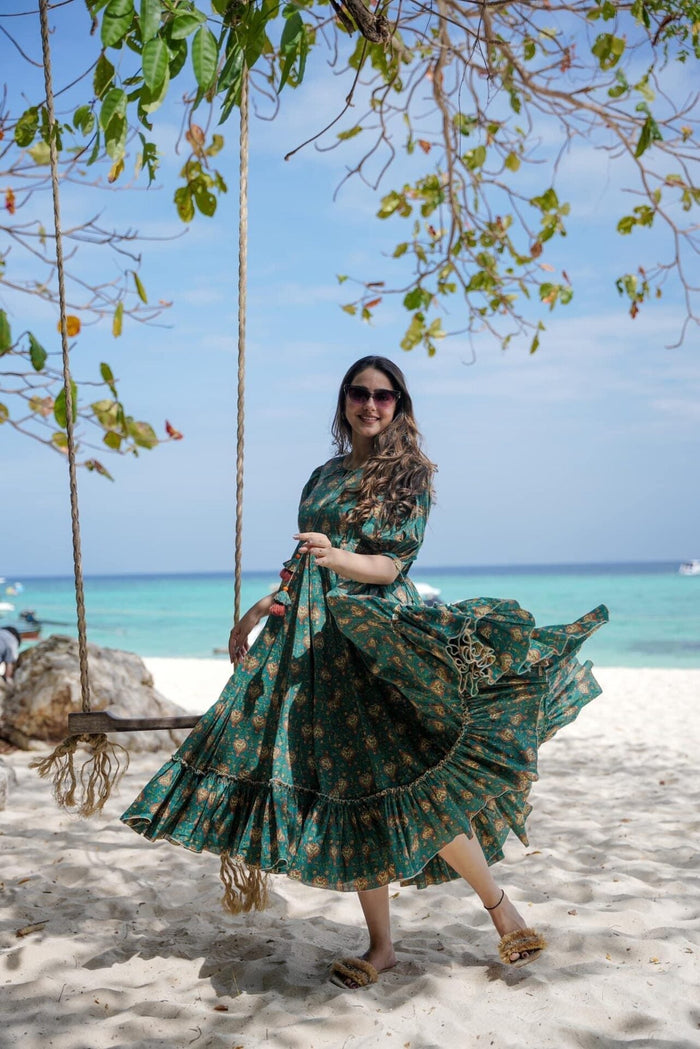 Evergreen Emerald Dress