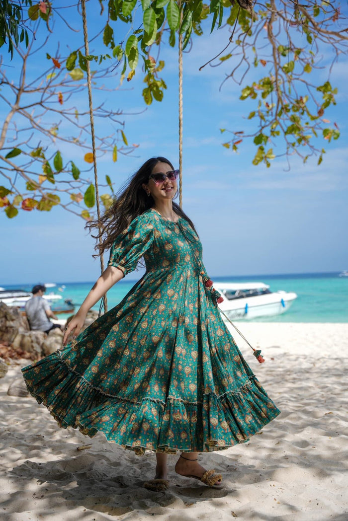 Evergreen Emerald Dress