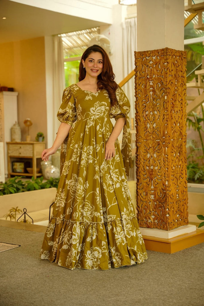 Kiana Cotton Maxi Dress