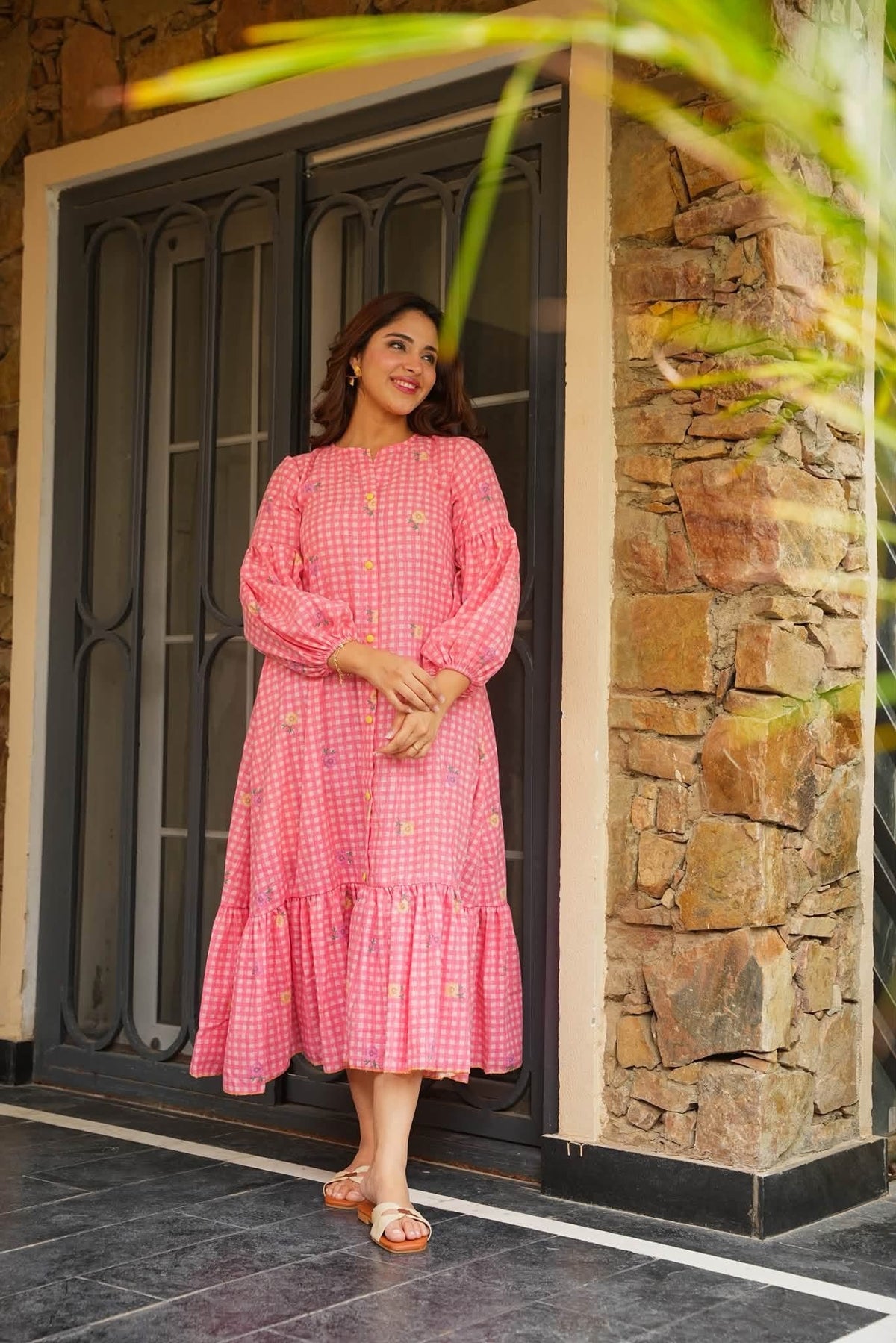 Amora Cotton Maxi Dress