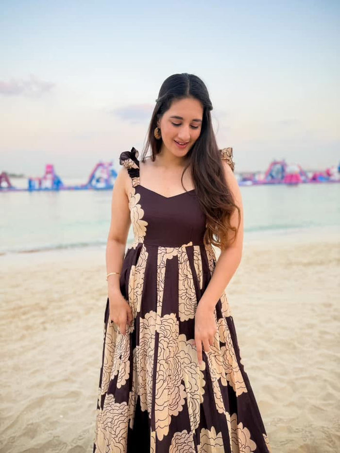 Artistry pearl cotton maxi