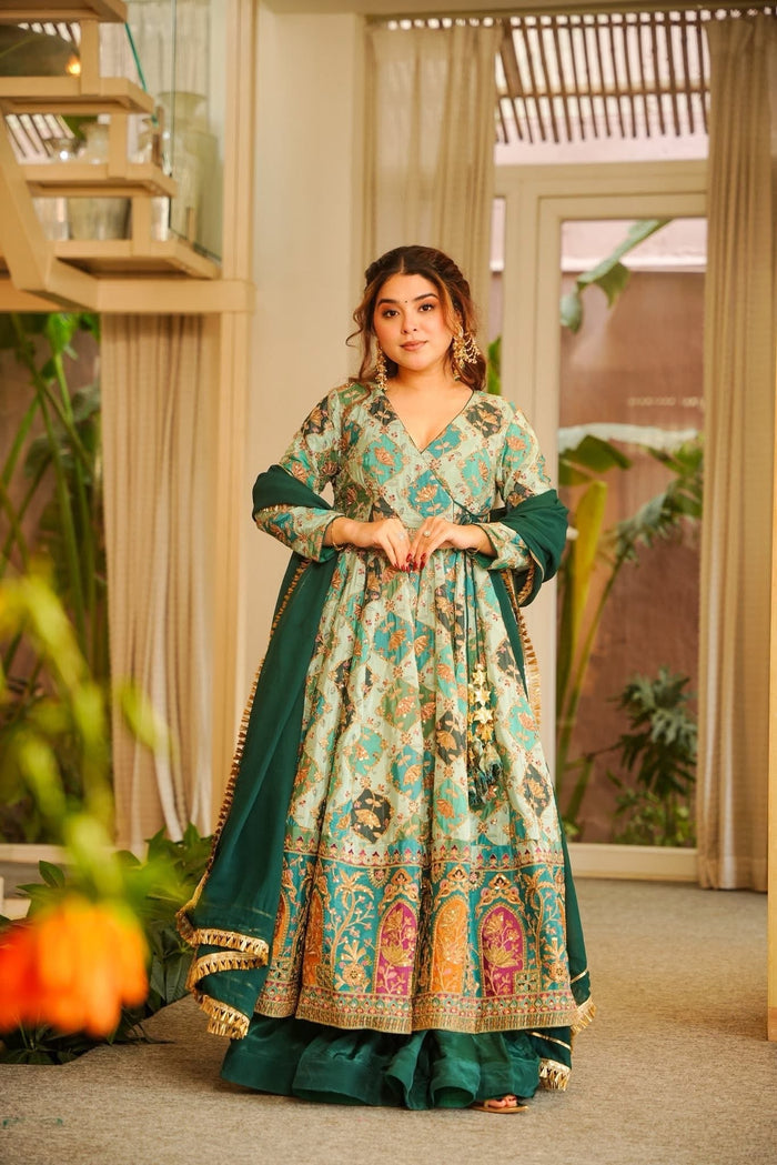 Ghazal Dew Heavy Embroidered Suit Set