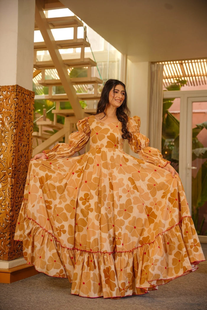 Prashasti Cotton Maxi Dress