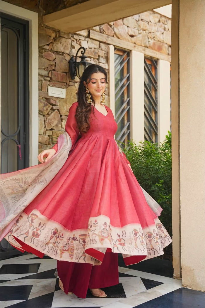 Elaira Cosmos Anarkali Suit Set
