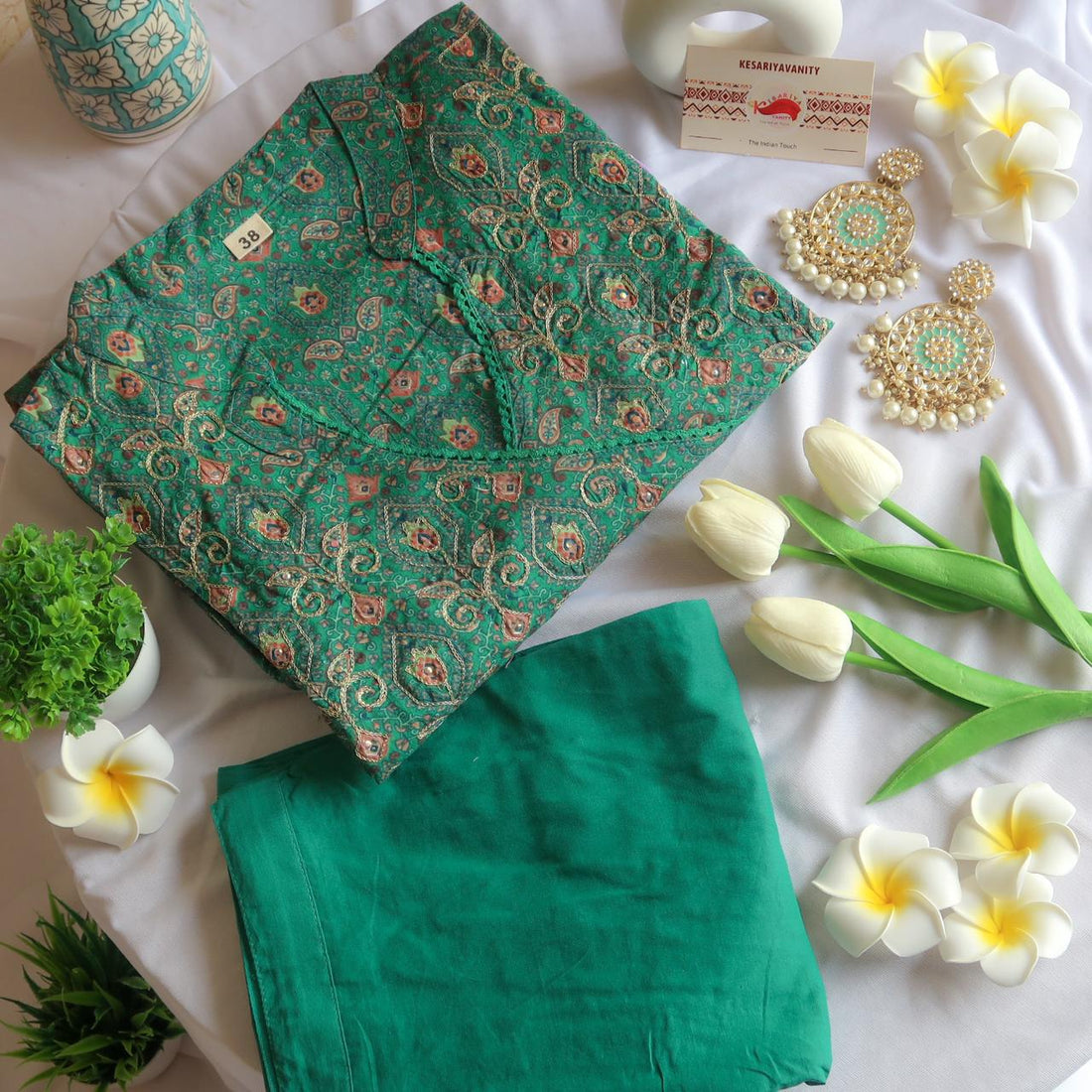 Shamrock Splendor Elegance Suit Set