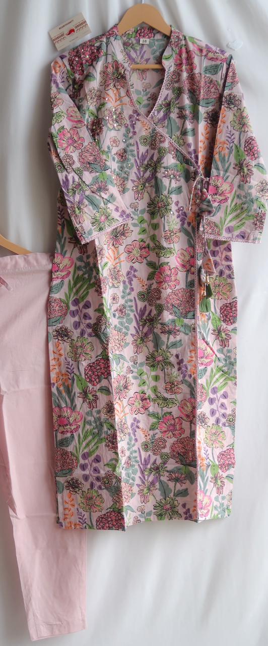 Blush Blossom Sequin Delight Suit Set -EOFY SALE