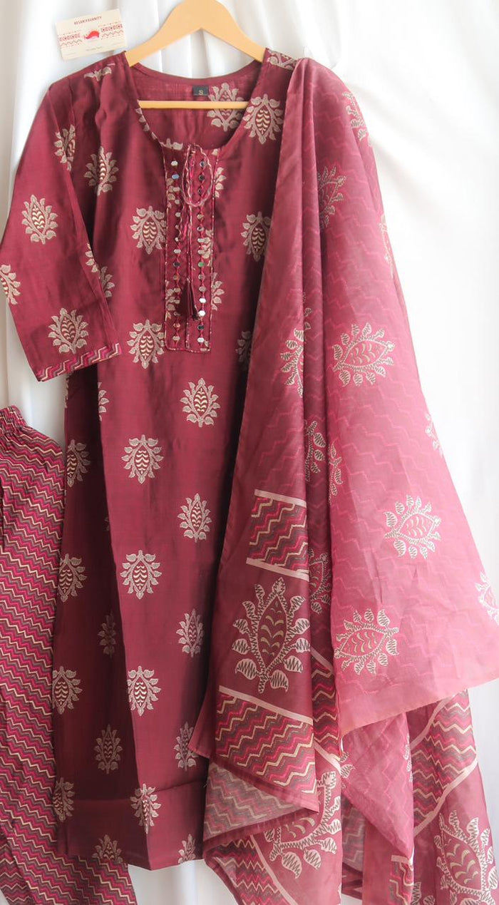 Rukhsaari Festive Special Suit Set