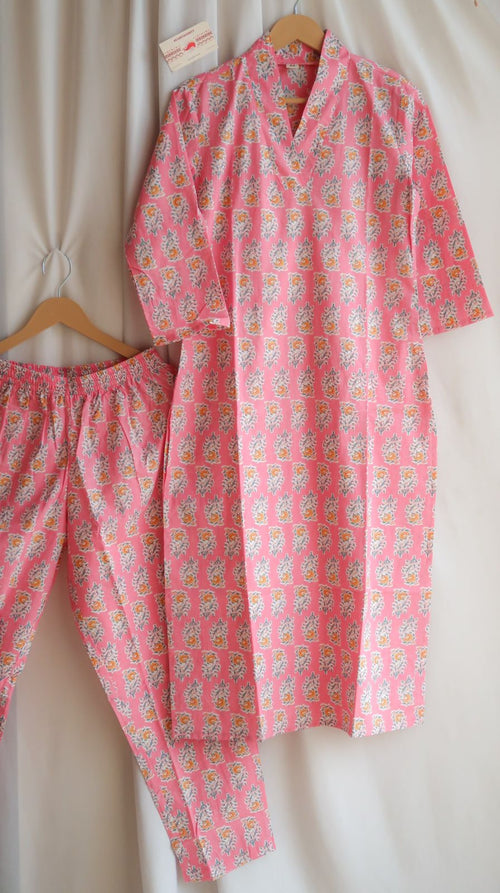 Blooming Bubblegum Pink Suit Set