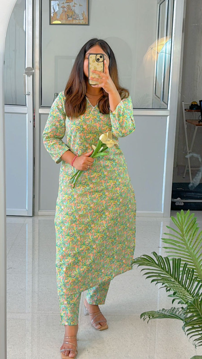 Dandelion Lace Suit Set - Sukoon 4.0 (Slim Fit)